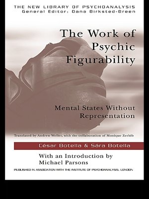 cover image of The Work of Psychic Figurability